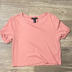 Pink Crop Top
